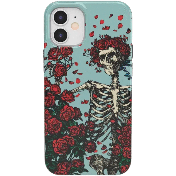 Forever Grateful | Grateful Dead Skeleton Floral Case