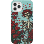 Forever Grateful | Grateful Dead Skeleton Floral Case