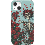 Forever Grateful | Grateful Dead Skeleton Floral Case