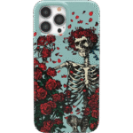 Forever Grateful | Grateful Dead Skeleton Floral Case