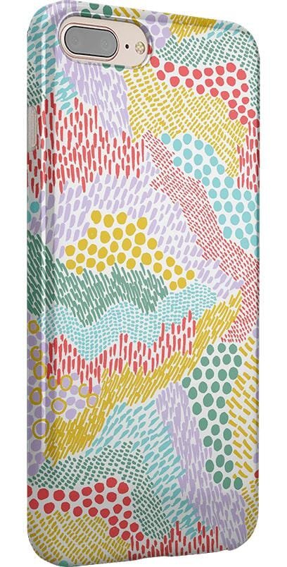 Color Me Happy | Pattern Colorblock Case