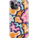 Midnight Color Splash | Abstract Retro Case