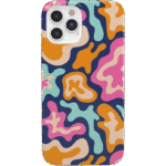 Midnight Color Splash | Abstract Retro Case