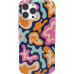 Midnight Color Splash | Abstract Retro Case