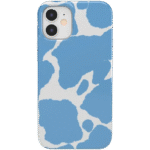 Current MOOd | Light Blue Cow Print Case