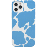 Current MOOd | Light Blue Cow Print Case