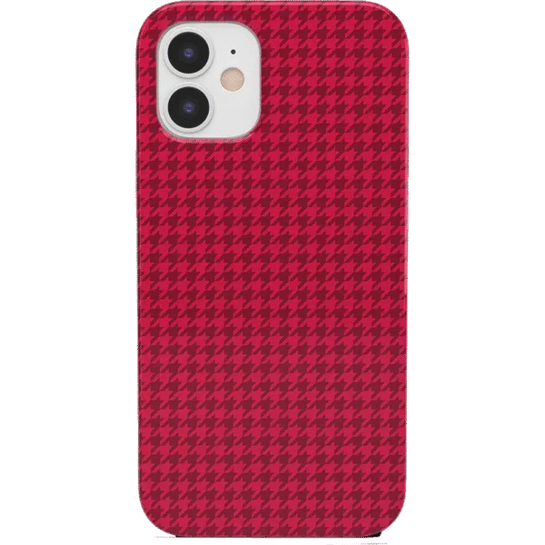 Best Dressed | Red Houndstooth Case