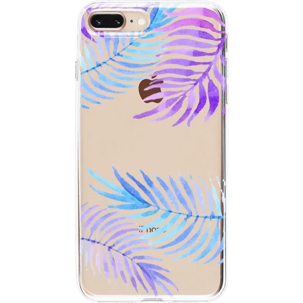 Tropical Blues | Palm Leaves Floral case