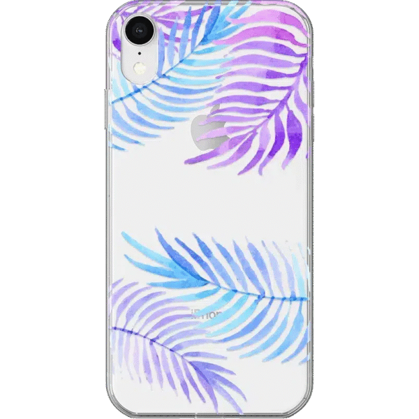 Tropical Blues | Palm Leaves Floral case
