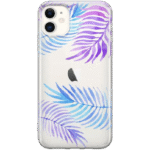Tropical Blues | Palm Leaves Floral case