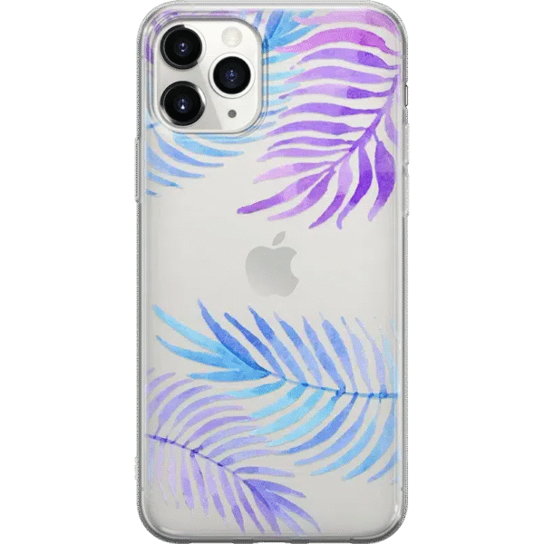 Tropical Blues | Palm Leaves Floral case