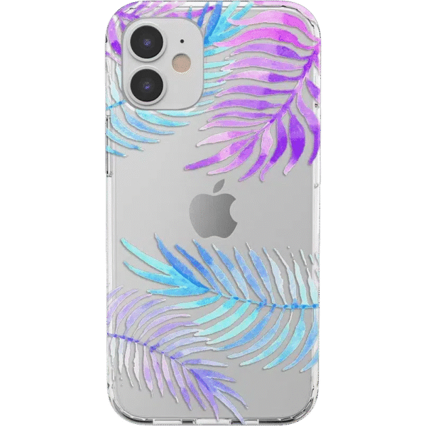 Tropical Blues | Palm Leaves Floral case