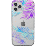 Tropical Blues | Palm Leaves Floral case