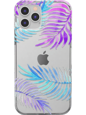 Tropical Blues | Palm Leaves Floral case
