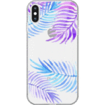 Tropical Blues | Palm Leaves Floral case