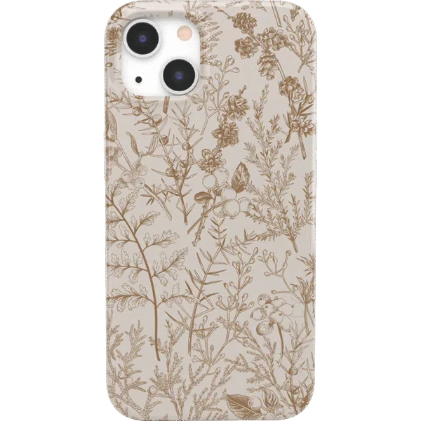 Beige Garden | Neutral Floral Case
