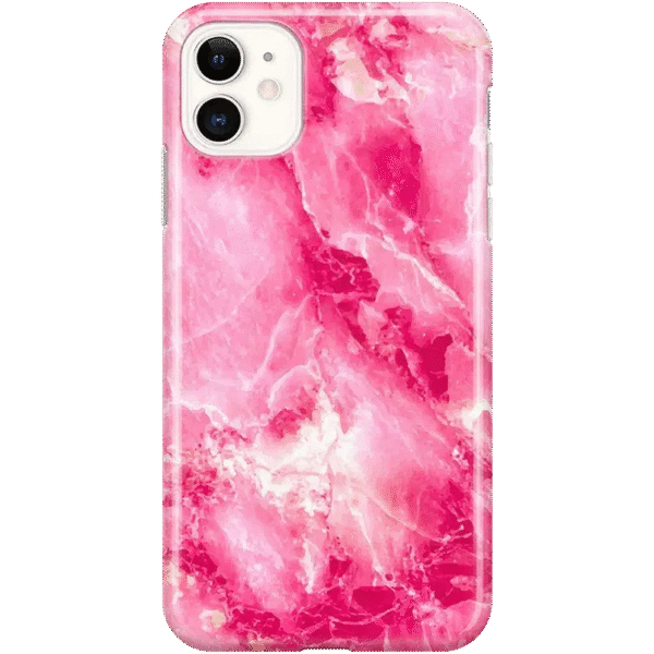 Pretty in Pink | Hot Pink Marble Case