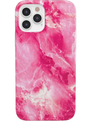 Pretty in Pink | Hot Pink Marble Case