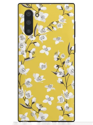 Floral Forest | Yellow Cherry Blossom Floral Samsung Case