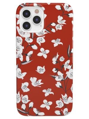 Floral Forest | Red Cherry Blossom Floral Case