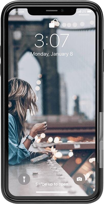 Black Pearl | Classic Black Marble Case