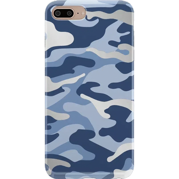 In Formation | Metallic Blue Camo Case
