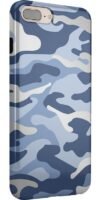 In Formation | Metallic Blue Camo Case