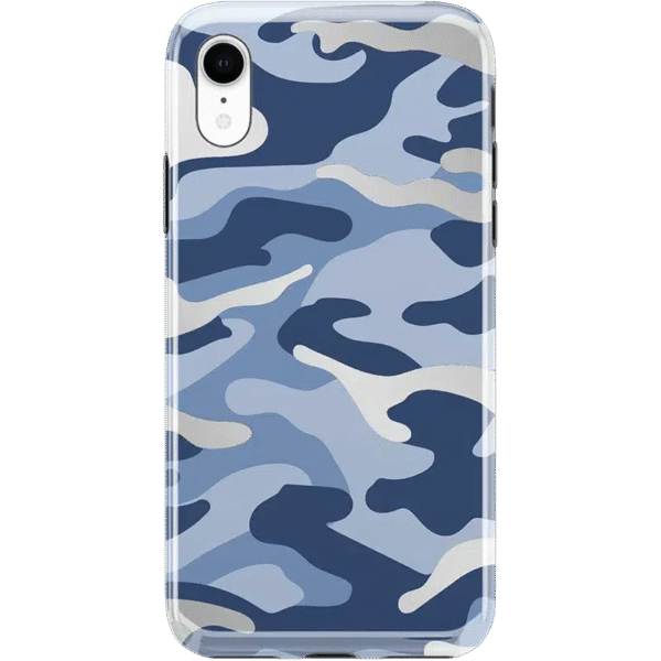 In Formation | Metallic Blue Camo Case