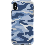 In Formation | Metallic Blue Camo Case