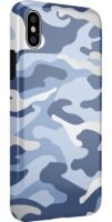 In Formation | Metallic Blue Camo Case