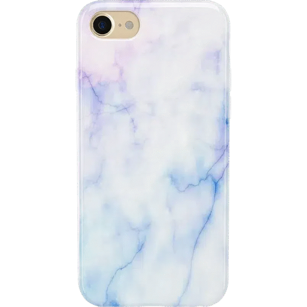 Cotton Candy | Blue & Purple Marble Case