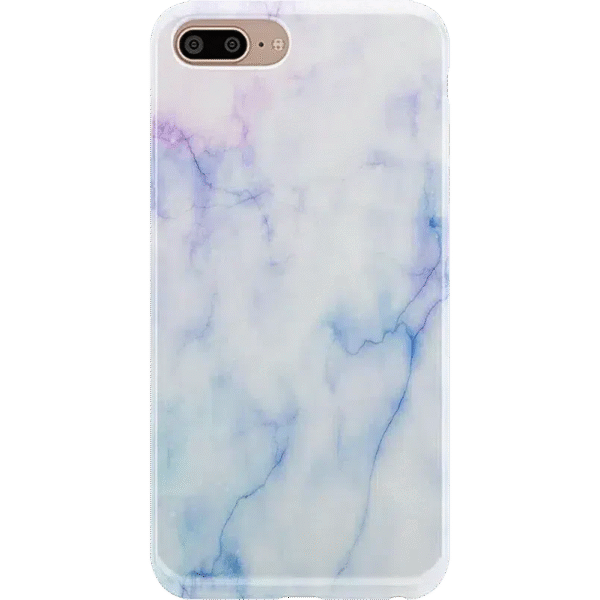 Cotton Candy | Blue & Purple Marble Case