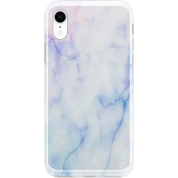 Cotton Candy | Blue & Purple Marble Case