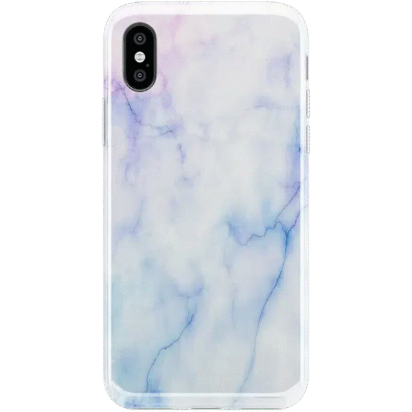 Cotton Candy | Blue & Purple Marble Case