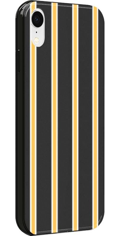 Fine Lines | Mustard Yellow Pinstripe iPhone Case