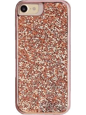 All That Glitter | Rose Gold Crystal Case