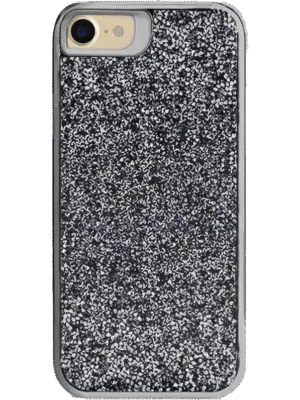 All That Glitter | Charcoal Silver Crystal Case