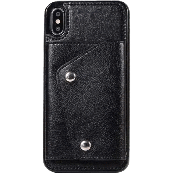 Black Vegan Leather | Wallet Case