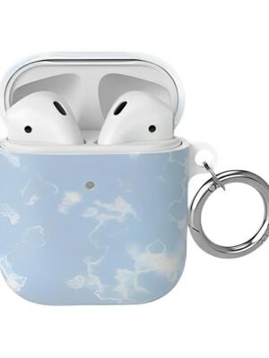 Light Blue Skies | Marble Clouds AirPods Case