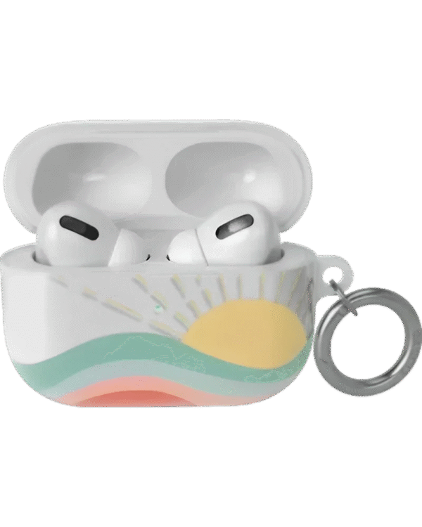 Here Comes the Sun | Colorblock Sunset AirPods Case