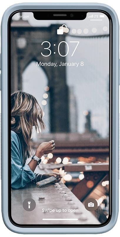 White on Light Blue | Ultra-Protective Bold Case