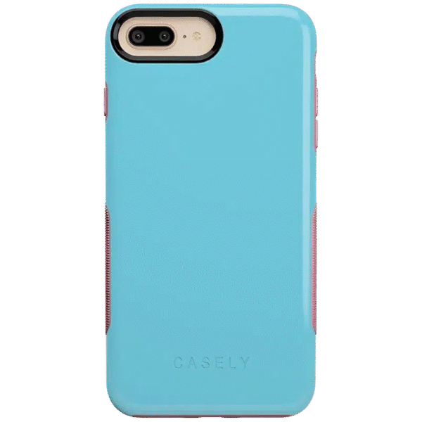 Cotton Candy Electric Blue on Pink | Ultra-Protective Bold Case