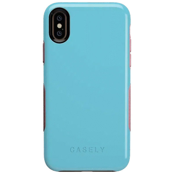 Cotton Candy Electric Blue on Pink | Ultra-Protective Bold Case