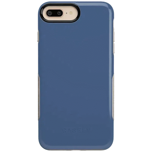 Steel Blue on Nude | Ultra-Protective Bold Case