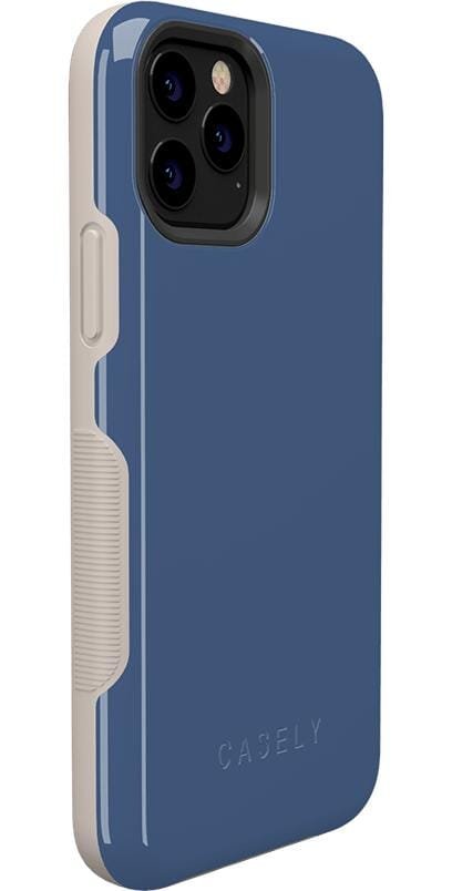 Steel Blue on Nude | Ultra-Protective Bold Case