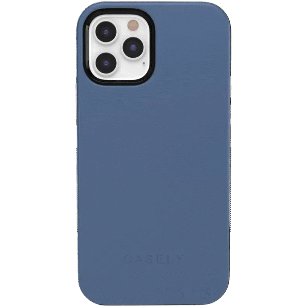 Steel Blue on Nude | Ultra-Protective Bold Case