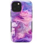 Tie Dying Over You | Purple Marble iPhone Case
