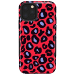Into the Wild | Red & Blue Leopard Print Case