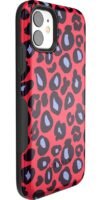 Into the Wild | Red & Blue Leopard Print Case