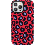 Into the Wild | Red & Blue Leopard Print Case
